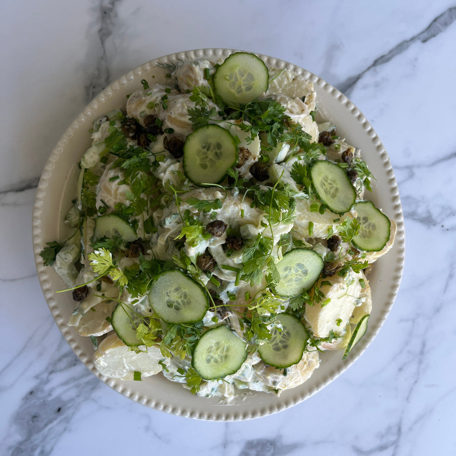 Potato, cucumber & fennel Salad