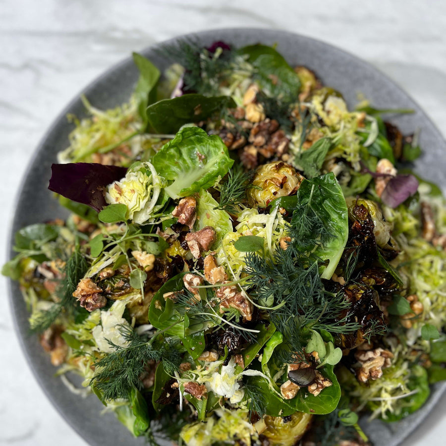 Crispy Brussel Sprouts Salad