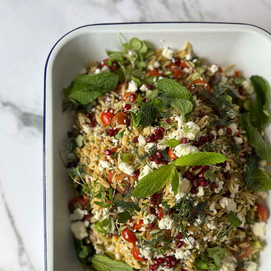 Greek Orzo Salad