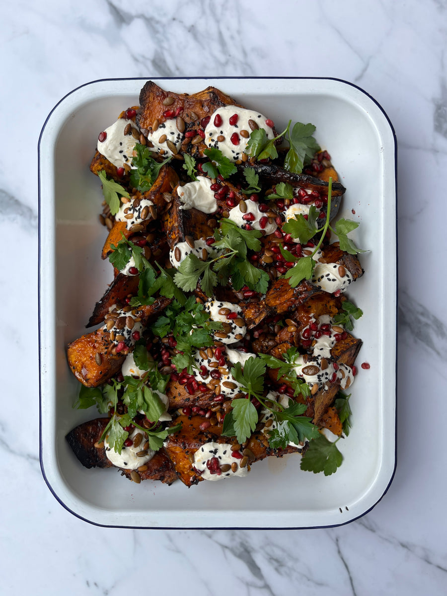Roasted Pumpkin Wedge Salad