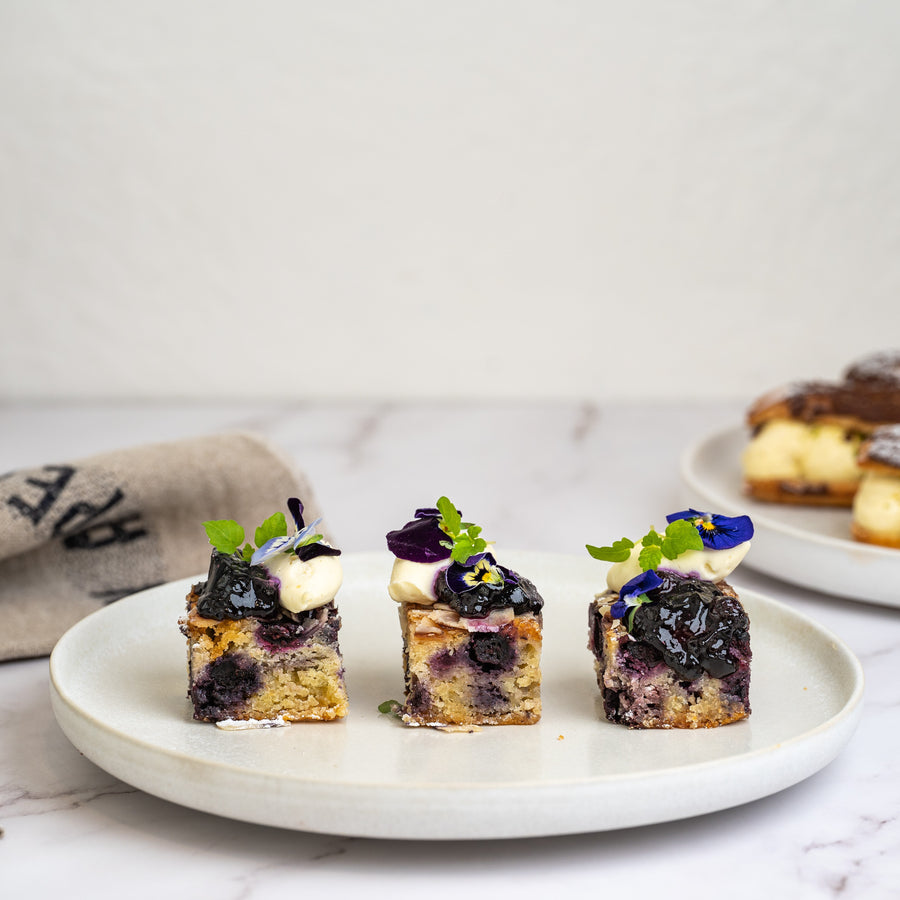 Blueberry Coconut & Almond Canape