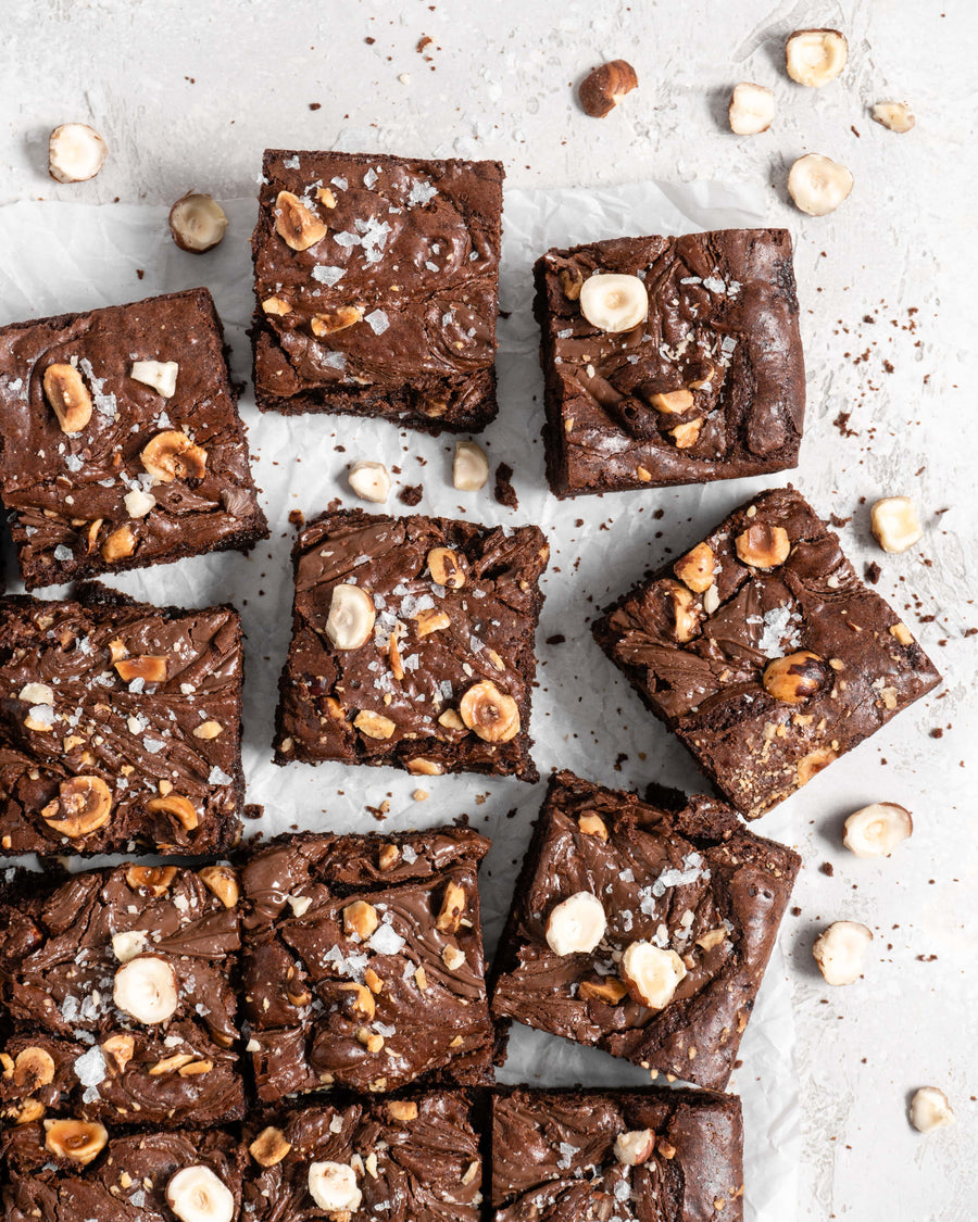 Nutella & Roasted Hazelnut Brownie