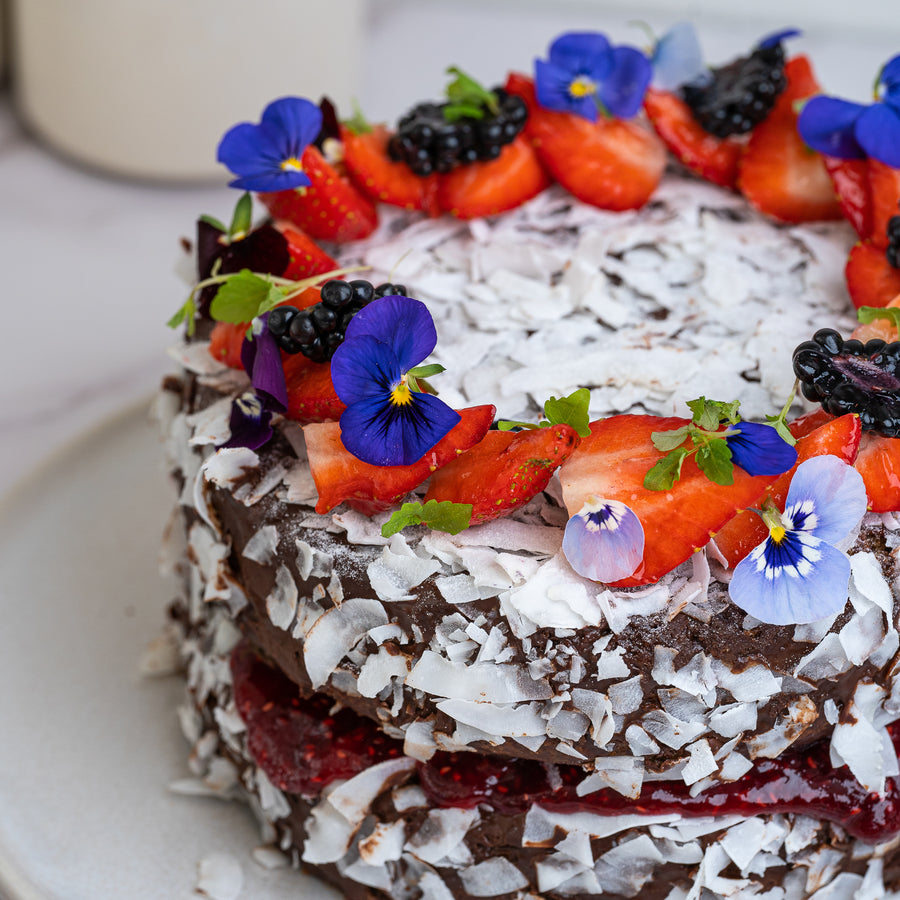 Vegan Lamington Cake